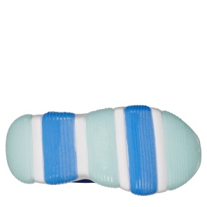 Pantofi sport băieți Skechers Mighty Glow Blue Lime - Img 5