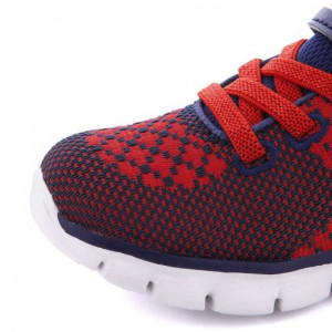 Pantofi Sport baieti Synergy Mini Knit Red - Img 3