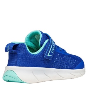 Pantofi sport barefoot băieți Geox Foot-Run Boy Royal Watersea — vedere din față