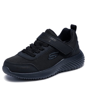 Pantofi sport copii Skechers Bounder-Dripper Drop Black — vedere laterală detaliată