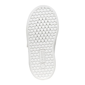 Geox Pantofi sport fete Eclyper Girl White Lt Yellow B555MA-000BC-C1372