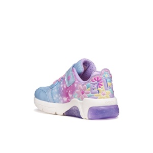 Geox Pantofi sport fete Fadinlight Lilac Sky încălțăminte copii bigstep
