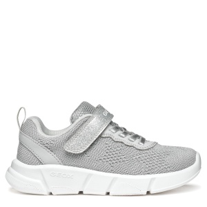 Pantofi sport fete Geox Aril Girl Silver