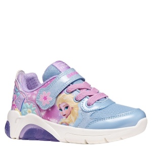 Pantofi sport fete Geox Fadinlight Lilac Sky — vedere în perspectivă
