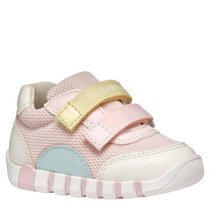 Pantofi sport fete Geox Iupidoo Girl Lt Pink Watersea — vedere în perspectivă