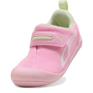 Pantofi sport fete Puma Kitten Mesh V Inf Pink-White Apple — vedere în perspectivă