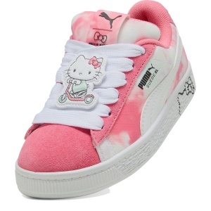 Pantofi sport fete Puma Suede XL HK FR PS Magic Rose — vedere în perspectivă