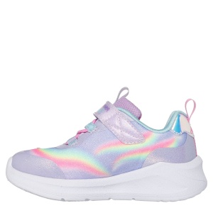 Pantofi sport fete Skechers Unicorn Chaser Lavander mărimi 21-26 — vedere din față