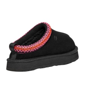 Saboti imblaniti fete Tazz Slipper Black Multi - Img 3