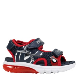 Sandale băieți cu luminițe Geox Sandal Ciberdron B Navy Red