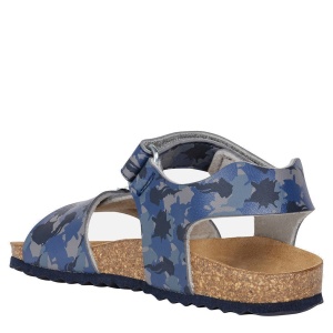 Sandale baieti Ghita B.B Gray Navy - J028LB/000BC/C0665 - lateral interior
