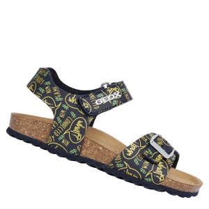 Sandale Baieti Ghita B.B Navy Fluo Yellow