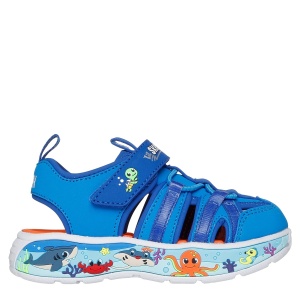 Sandale băieți Skechers Play Scene Splash Albastru
