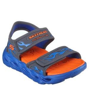 Sandale băieți Skechers Thermo Splash Hide Tide Charcoal Blue - Img 2