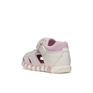 Sandale fete Sandal Iupidoo Girl White Pink - Img 4
