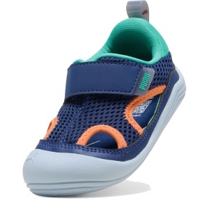 Sandale plajă băieți Puma Kitten Summer V Inf Blue Shimmer — vedere în perspectivă