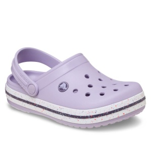 Papuci fete Crocband Speckled Lavander încălțăminte copii bigstep