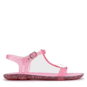 Sandale plajă fete Igor Tricia Floral Fucsia Multi Glitter - Img 2