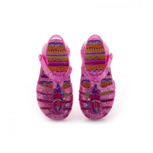 Sandale plaja fete Isabella Novelty Pink - Img 2