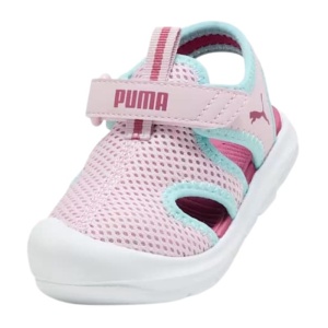 Sandale plaja fete Puma Fun Racer Sandal Mesh V Inf Rose Mauve - Img 2