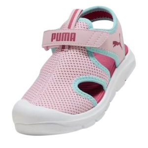 Sandale plaja fete Puma Fun Racer Sandal Mesh V PS Rose Mauve - Img 2