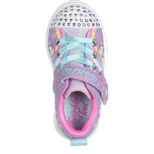 Teniși fete Skechers Twinkle Sparks Jumpin Clouds Lavander - 73083