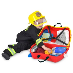 Trunki valiza copii FRANK - Pompierul 0254-GB01 accesorii copii bigstep