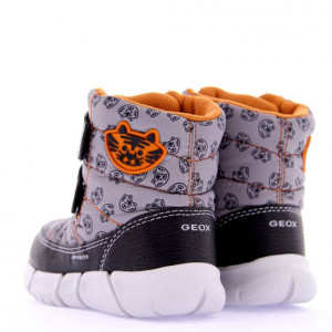 Geox Apreschi Baieti Flexyper B.B Gray Orange colectia Ampibiox