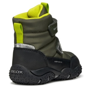 Apreschi impermeabil baieti Baltic ABX Dk Green Lime B4620B-0FU50-C3X3S incaltaminte copii bigstep