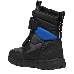 Apreschi impermeabil băieți Geox Flexyper Boy B Abx Dk Grey Royal — vedere din spate