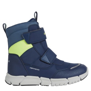 Apreschi impermeabil băieți Geox J Flexyper B.B ABX Navy Flou/Yellow