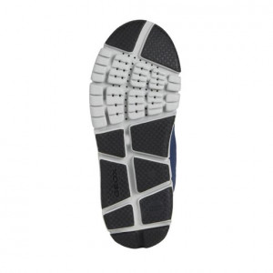 Geox Apreschi impermeabil baieti J Flexyper B.B ABX  Navy Flou/Yellow incaltaminte copii bigstep