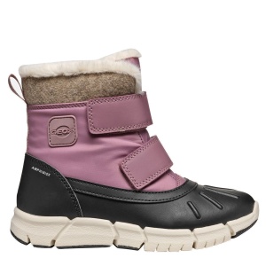 Apreschi impermeabil fete Geox Flexyper Girl B Ab Dk Rose Black