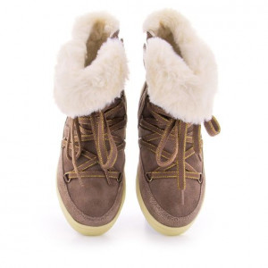 Cizme Imblanite fete Aveup GC Dk Beige - Img 3