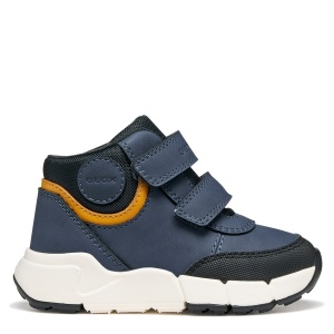 Ghete baieti Flexyper Mini Boy Denim/Orange