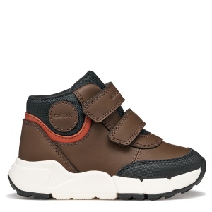 Ghete baieti Flexyper Mini Boy Dk Brown/Brick