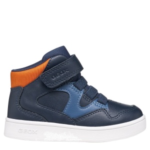 Ghete băieți Geox Eclyper Boy Navy/Orange ( )