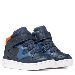 Ghete băieți Geox Eclyper Boy Navy/Orange ( ) - B665LB/000BC/C0659 - perechea