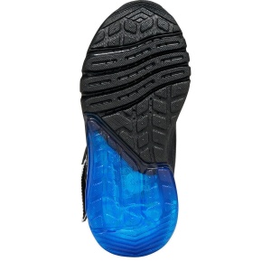 Ghete băieți Geox J Ciberdron Batman Black Yellow — talpa