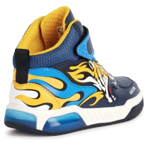 Ghete baieti J Inek B.C Navy Yellow — vedere din față