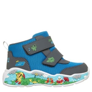 Ghete baieti Skechers Play Scene Gri