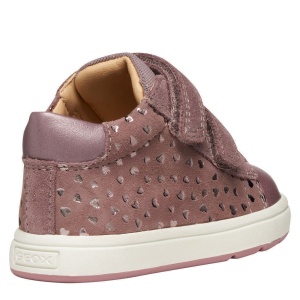 Ghete fete Geox B Biglia Dk Rose — vedere din față