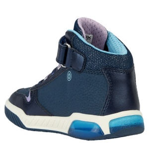 Ghete fete J Inek G.C Navy Lilac — vedere din spate