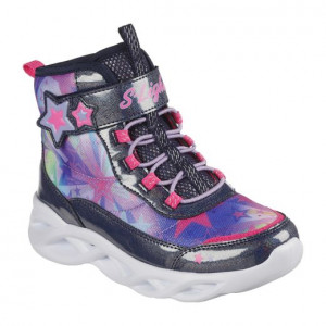 Skechers Ghete fete Ghete fete Twisty Brights Sweet Starz Navy Multi colectia S-Lights