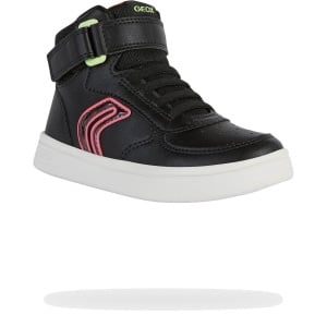 Ghete fete J Djrock Black Fuchsia - J264MC/0BCEW/C9B8L - din fata