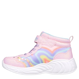 Ghete fete Skechers Unicorn Dreams Magic Light Pink - Img 3
