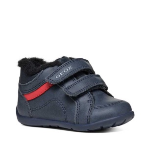 Geox Ghete imblanite baieti Elthan Boy Navy Red B461PA-000ME-C0735