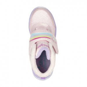 Ghete imblanite fete Heart Lights Brilliant Rainbow Pink Lavander L - Img 2