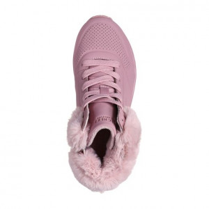 Skechers Ghete imblanite Fete Uno Fall Air Mauve incaltaminte copii bigstep