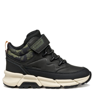 Ghete impermeabile baieti Flexyper Plus Boy Black/Military